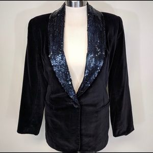 Velvet vintage blazer